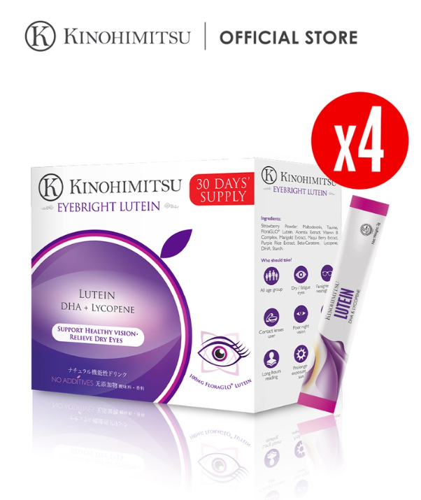 [Bundle of 4] Kinohimitsu Eyebright 30's x 4 - Strengthen Eyesight