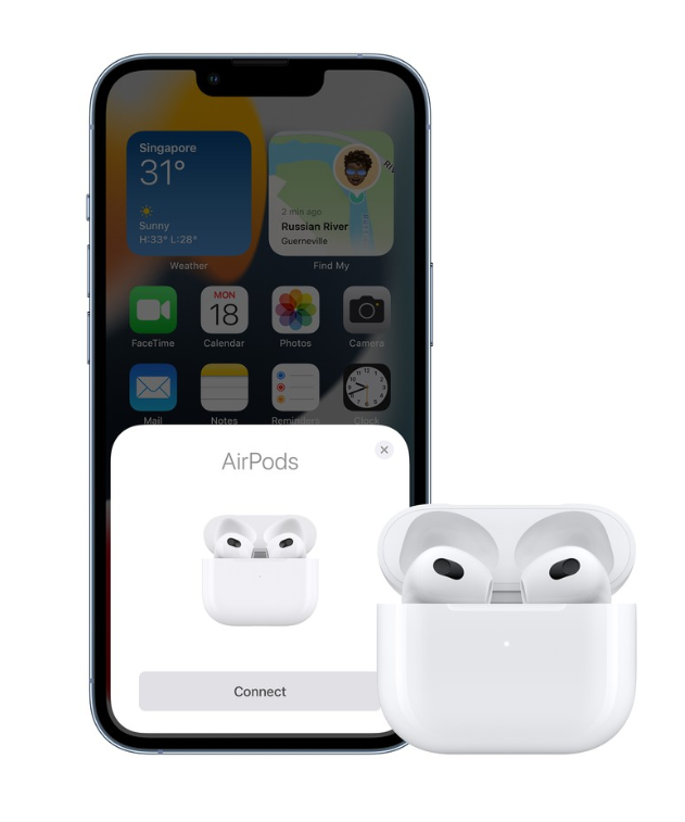 Apple AirPods (3rd generation) with Lightning Charging Case